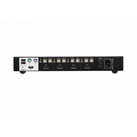 ATEN Switch KVM USB DisplayPort per la sicurezza a 4 porte (conforme PSS PP v3.0) (CS1184DP-AT-G)