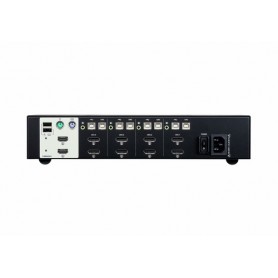 ATEN Switch KVM schermo doppio USB DisplayPort per la sicurezza a 4 porte (conforme PSS PP v3.0) (CS1144DP-AT-G)