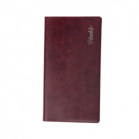 AGENDA SETT.10X15 WEEKLY BORDEAUX (7353PT30)