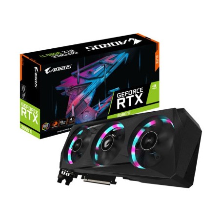 Gigabyte AORUS GeForce RTX 3060 Ti Elite Rev.2 LHR - 8GB GDDR6 (GV-N306TAORUS E-8GD 2.0_PROMO)