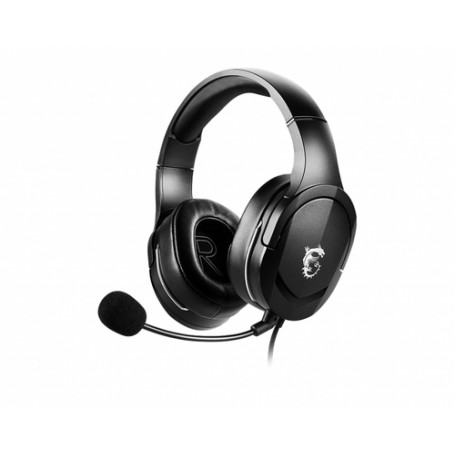 MSI Immerse GH20 Cuffia Padiglione auricolare Connettore 3.5 mm Nero (S37-2101030-SV1)