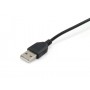 Equip 245301 cuffia e auricolare Padiglione auricolare USB tipo A Nero (245301)