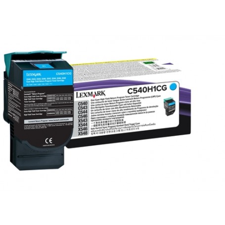 Lexmark C540H1CG cartuccia toner 1 pz Originale Ciano (C540H1CG)