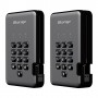 iStorage diskAshur PRO2 1000 GB Nero, Grafite (IS-DAP2-256-SSD-1000-C-G)