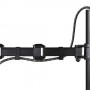 Hama 00095827 supporto da tavolo per Tv a schermo piatto 59,9 cm (23.6") Morsa Nero (95827)