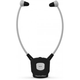 TechniSat STEREOMAN ISI Cuffie Auricolare Nero, Grigio (1004/9125)