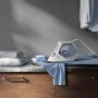 AEG SI7-1-4WB Ferro a vapore Glissium 2000 W Blu, Bianco (950 008 644)