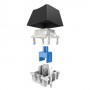 Hama Exodus 800 Mechanical tastiera USB QWERTZ Tedesco Nero (00186057)
