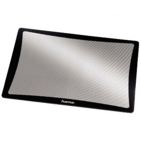Hama 00054749 tappetino per mouse Nero, Grigio (54749)