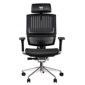 Thermaltake CyberChair E500 Seduta in rete Schienale a rete (GGC-EG5-BBLFDM-01)
