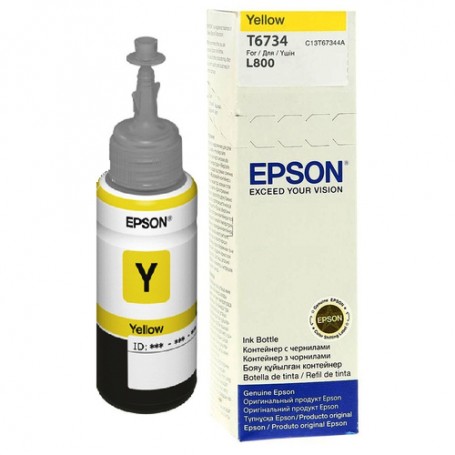 Epson T6734 cartuccia d'inchiostro 1 pz Originale Resa standard Giallo (C13T67344A)