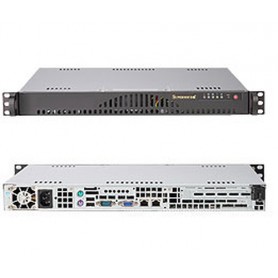 Supermicro SC512L-200B Supporto Nero 200 W (CSE-512L-200B)