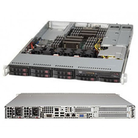Supermicro SuperChassis 119TQ-R700WB Supporto Nero 700 W (CSE-119TQ-R700WB)
