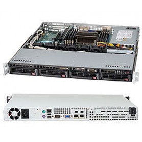 Supermicro SuperChassis 813MTQ-441CB Supporto Nero 440 W (CSE-813MTQ-441CB)