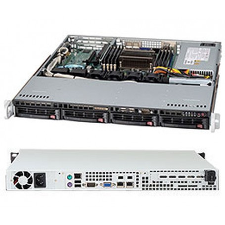 Supermicro SuperChassis 813MTQ-441CB Supporto Nero 440 W (CSE-813MTQ-441CB)