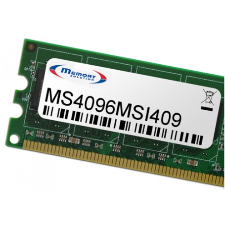 Memory Solution MS4096MSI409 memoria 4 GB (MS4096MSI409)