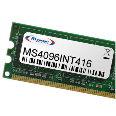 Memory Solution MS4096INT416 memoria 4 GB 1 x 4 GB (MS4096INT416)