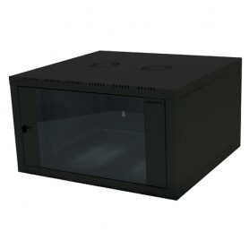 LogiLink W06E66B rack 6U Da parete Nero (W06E66B)