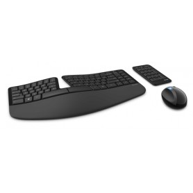 Microsoft Sculpt Ergonomic tastiera RF Wireless QWERTY Nero (L5V-00021)