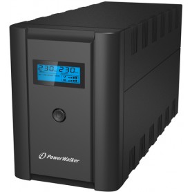 PowerWalker VI 2200 LCD/FR Doppia conversione (online) 2,2 kVA 1200 W 4 presa(e) AC (VI 2200 SHL FR)