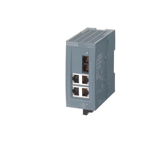 Siemens 6GK5004-1BF00-1AB2 switch di rete Non gestito Fast Ethernet (10/100) Grigio (6GK5004-1BF00-1AB2)