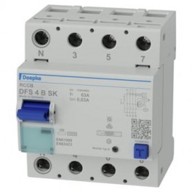 Doepke DFS 4 063-4/0,03-B SK interruttore automatico Dispositivo a corrente residua B-type (09144998)