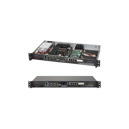 Supermicro 5018D-FN8T BGA 1667 Rack (1U) Nero (SYS-5018D-FN8T)