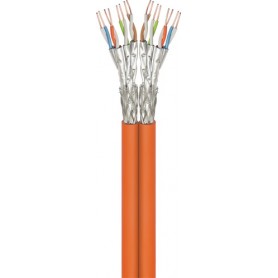 Goobay 91891 cavo di rete Arancione 100 m Cat7a S/FTP (S-STP) (91891)
