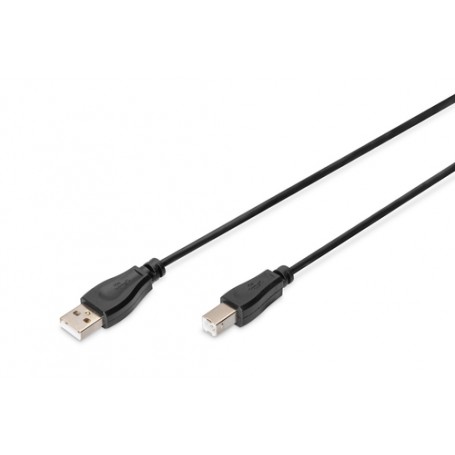 Digitus AK-300102-018-S cavo USB 1,8 m USB A USB B Nero (AK-300102-018-S)