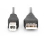 Digitus AK-300102-018-S cavo USB 1,8 m USB A USB B Nero (AK-300102-018-S)