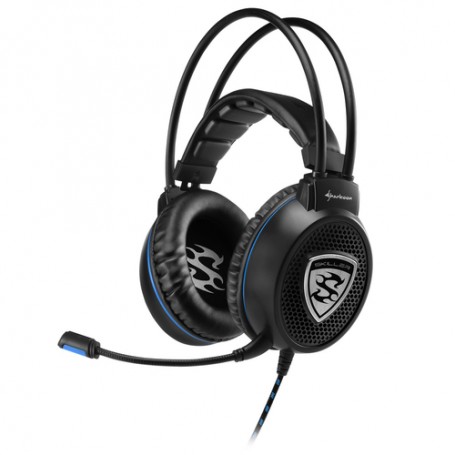 Sharkoon Skiller SGH1 Cuffia Padiglione auricolare Connettore 3.5 mm Nero (4044951018284)