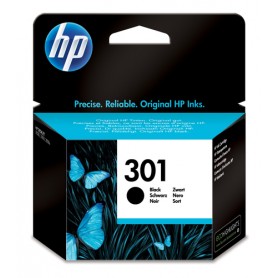 HP 301 Black Original Ink Cartridge cartuccia d'inchiostro 1 pz Resa standard (CH561EE#UUS)