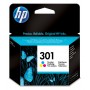 HP 301 Tri-color Original Ink Cartridge cartuccia d'inchiostro 1 pz Resa standard Ciano, Magenta, Giallo (CH562EE#UUS)