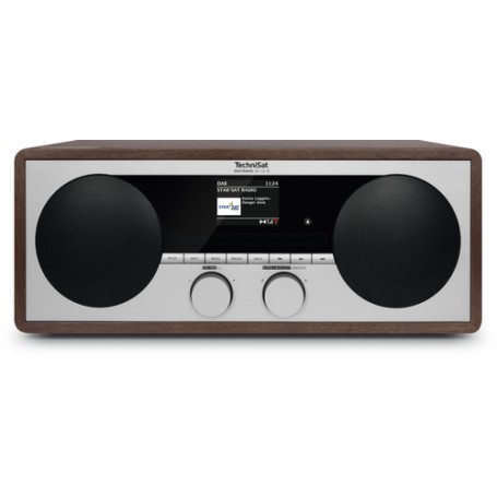 TechniSat DIGITRADIO 451 CD IR Personale Analogico e digitale Nero, Argento, Legno (0000/3938)