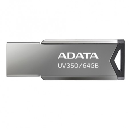 ADATA UV350 unità flash USB 64 GB USB tipo A Grigio (AUV350-64G-RBK)