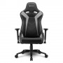 Sharkoon ELBRUS 3 Sedia per gaming universale Seduta imbottita Nero, Grigio (4044951027422)