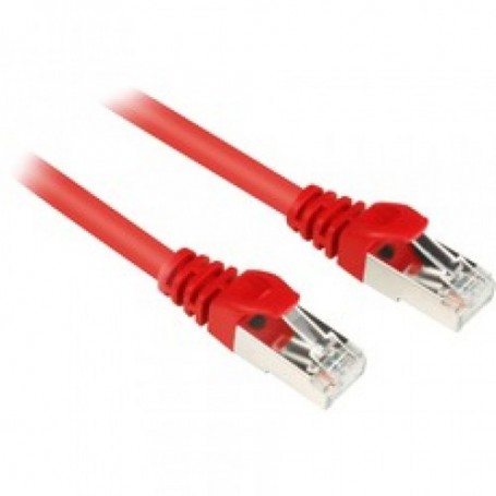 Sharkoon Cat.6/Cat.6 1.5 m cavo di rete Rosso 1,5 m Cat6 SF/UTP (S-FTP) (4044951017843)