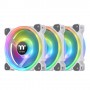 Thermaltake Riing Trio 12 RGB Radiator Fan White TT Premium Edition Universale Ventilatore 12 cm Bianco 3 pz (CL-F126-PL12SW-A)