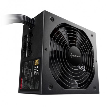 Sharkoon WPM Gold ZERO alimentatore per computer 550 W 24-pin ATX ATX Nero (4044951026548)