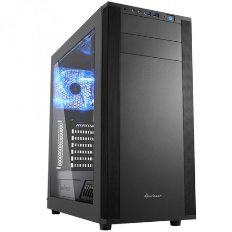 Sharkoon M25-W Midi Tower Nero (4044951019328)