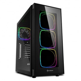 Sharkoon TG6 RGB Midi Tower Nero (4044951028221)