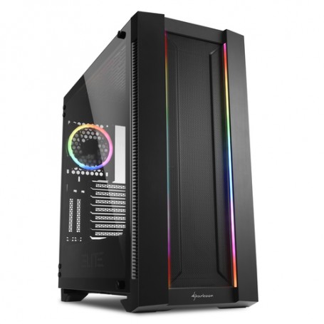 Sharkoon ELITE SHARK CA200M Midi Tower Nero (4044951027156)