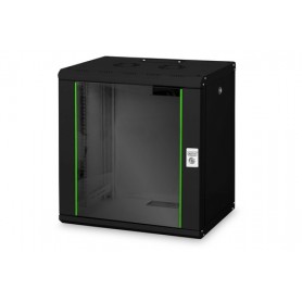 Digitus DN-19 12-U-SW rack 12U Da parete Nero (DN-19 12-U-SW)