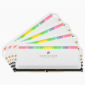 Corsair Dominator CMT64GX4M4E3200C16W memoria 64 GB 4 x 16 GB DDR4 3200 MHz (CMT64GX4M4E3200C16W)