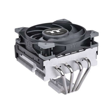 Thermaltake Toughair 110 Processore Refrigeratore 12 cm Nero, Argento (CL-P073-AL12BL-A)