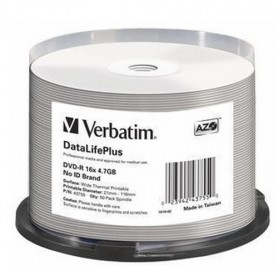 Verbatim DataLifePlus 4,7 GB DVD-R 50 pz (43755)