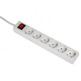 Hama 00108833 protezione da sovraccarico Bianco 6 presa(e) AC 230 V 5 m (108833)