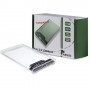Inter-Tech GD-25000 Box esterno HDD Trasparente 2.5" (88884092)