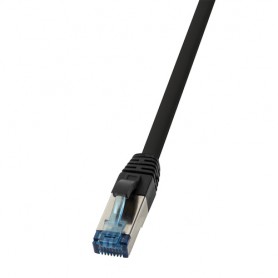 LogiLink CQ6145S cavo di rete Nero 50 m Cat6a S/FTP (S-STP) (CQ6145S)