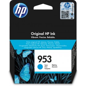 HP 953 Cyan Original Ink Cartridge cartuccia d'inchiostro 1 pz Resa standard (F6U12AE#BGX)